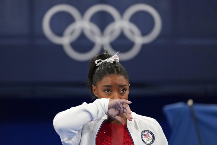 Olympic champ Biles withdraws from all-around competition
